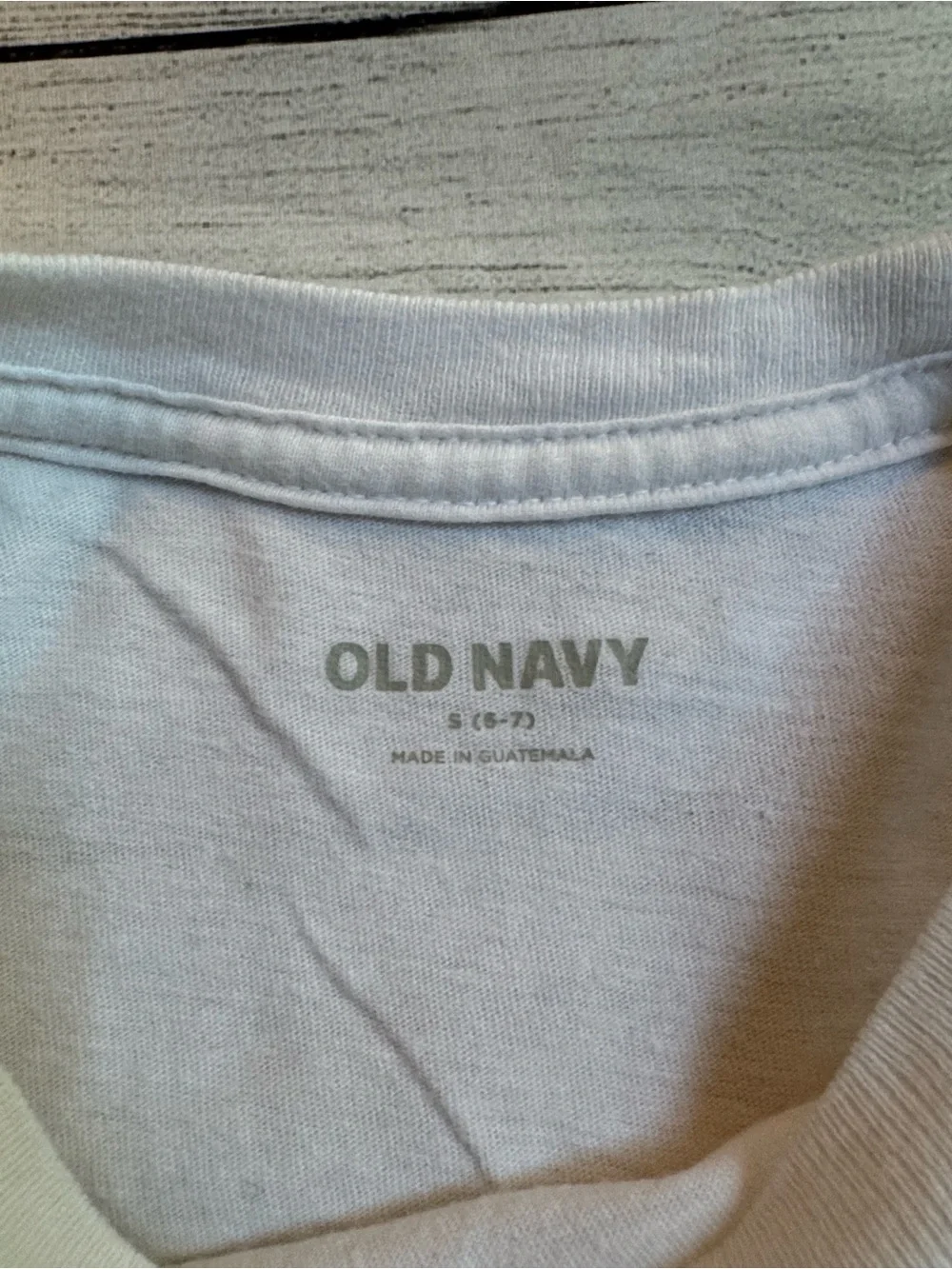 Old Navy White Short Sleeve Shirt size Small